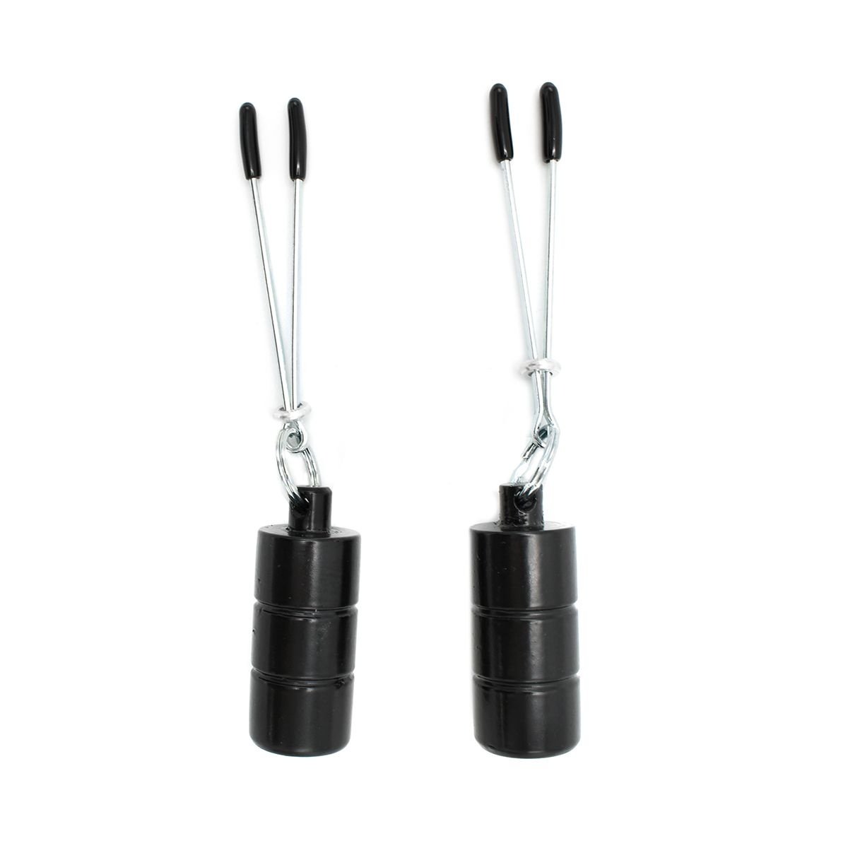 Nipple Clamps Weighted with 2 x 100g Weights | Intense Pleasure