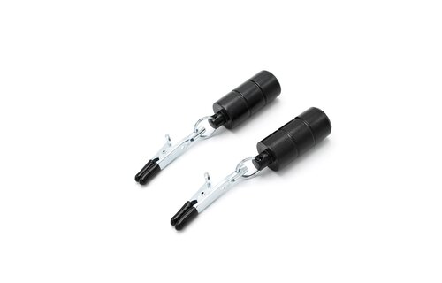 Tepelklemmen Croc Verzwaard | 2 x 100g Gewichten & Veilig