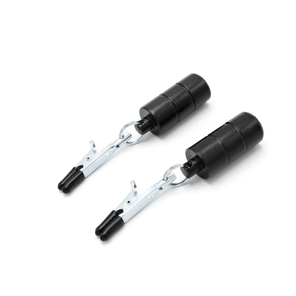 Nipple Clamps Croc Weighted | 2 x 100g Weights & Safe