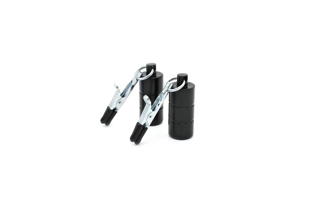 Tepelklemmen Croc Verzwaard | 2 x 100g Gewichten & Veilig