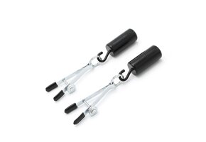 Adjustable Nipple Clamps Weighted With Hook