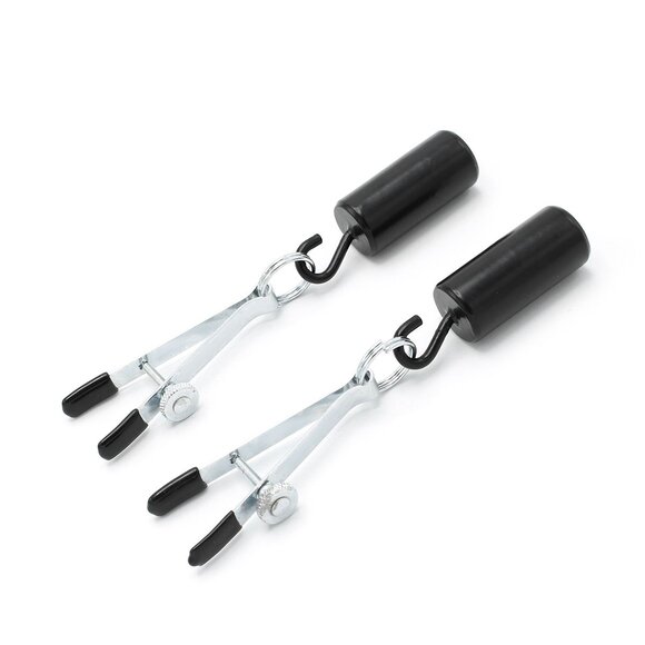 Adjustable Nipple Clamps with 2x 100g Hook Weights – Luxury