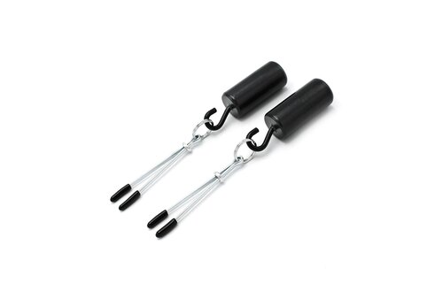 Nipple Clamps Weighted with Hook – Adjustable 2x100g Weights