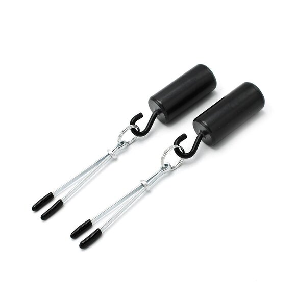 Nipple Clamps Weighted with Hook – Adjustable 2x100g Weights
