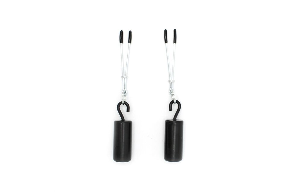 Nipple Clamps Weighted with Hook – Adjustable 2x100g Weights