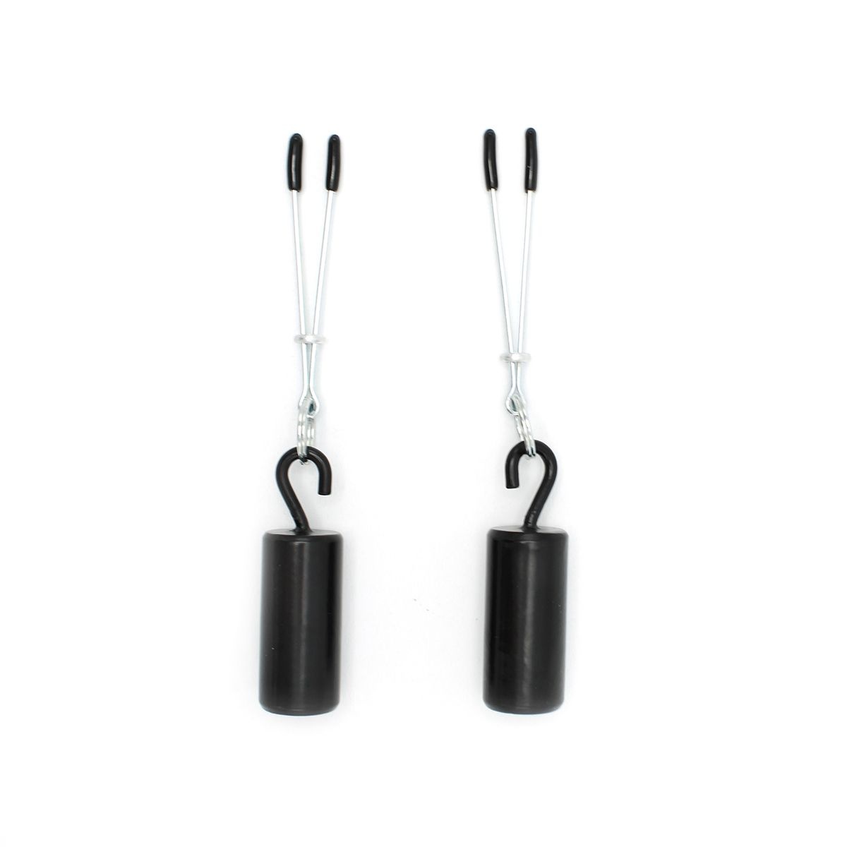 Nipple Clamps Weighted with Hook – Adjustable 2x100g Weights