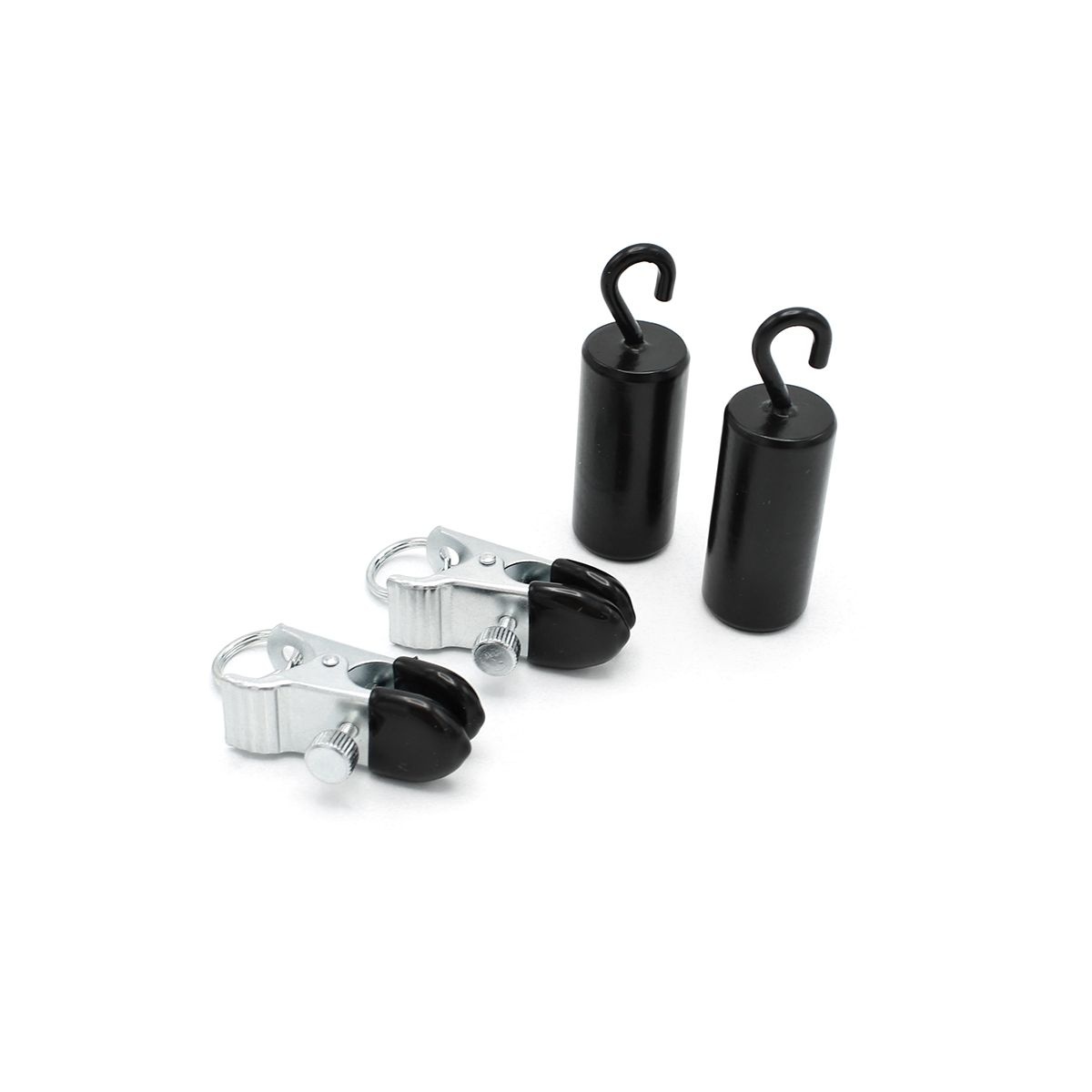 Adjustable Nipple Clamps Weighted With Hook
