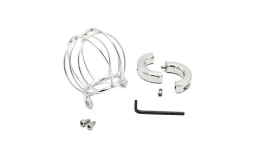 Roestvrijstalen Ballstretcher Ball Cage – Duurzaam & Veilig