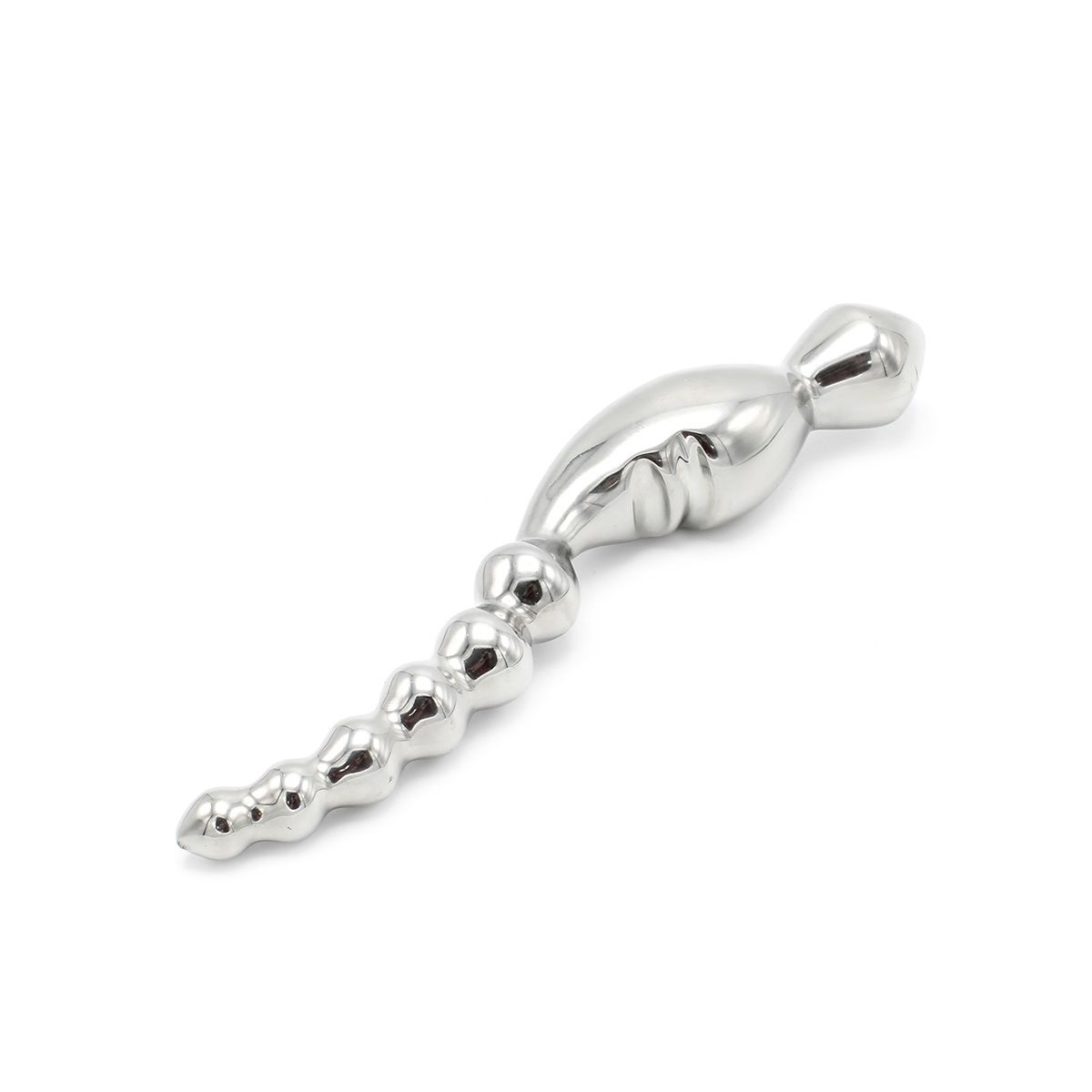 Kurve Stahl Dildo Rippen