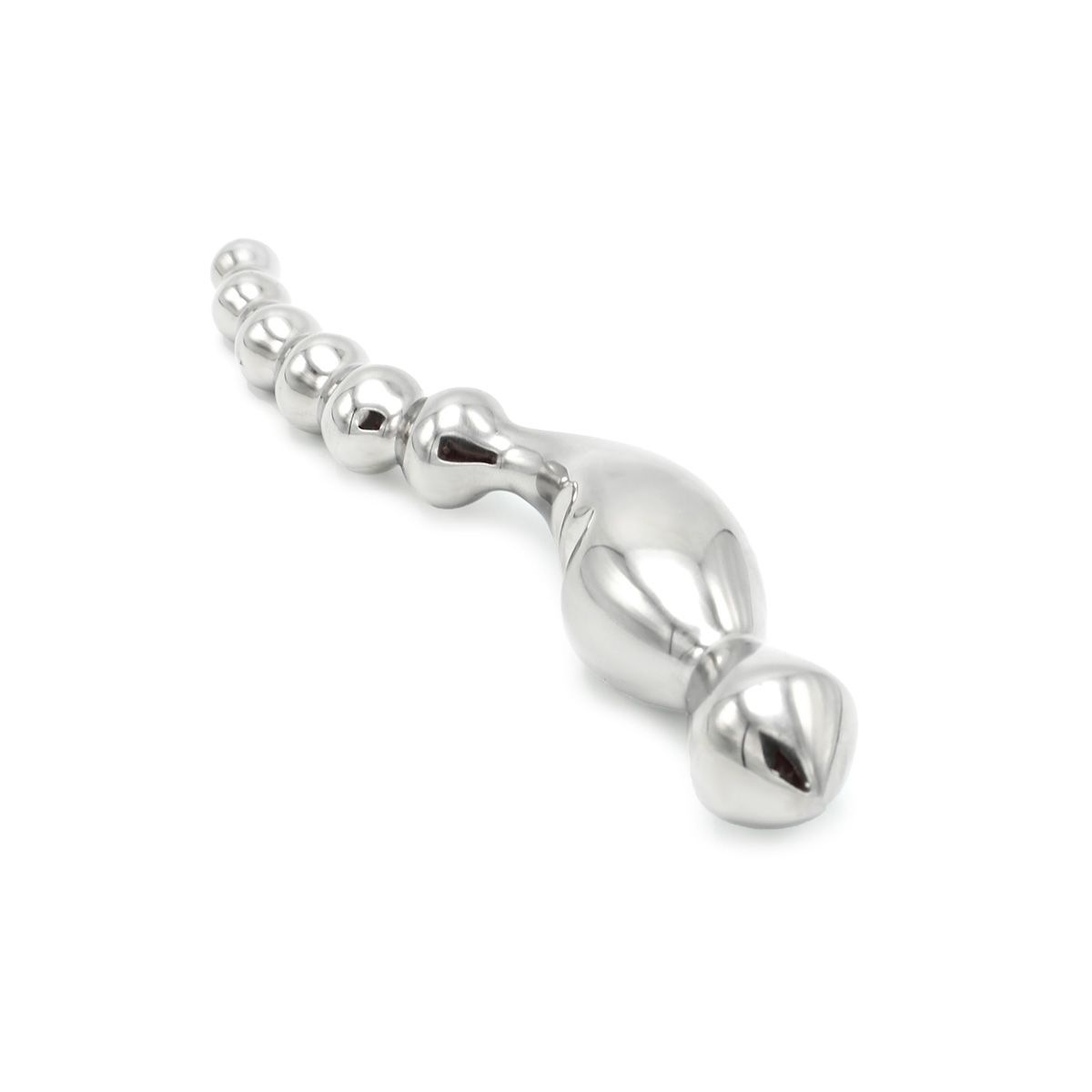 Stalen Dildo Gebogen