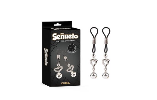 Heart Echo Nipple Clamps | Playful, Comfortable & Adjustable