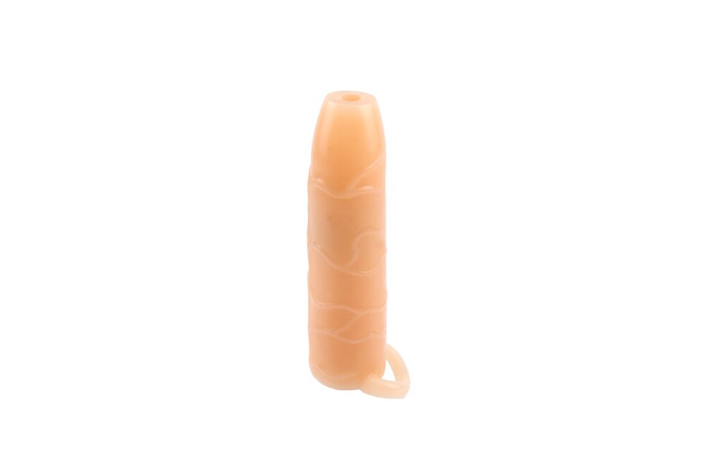 Real Feel Penis Sleeve met Ball Strap | Superme Genotspeeltje