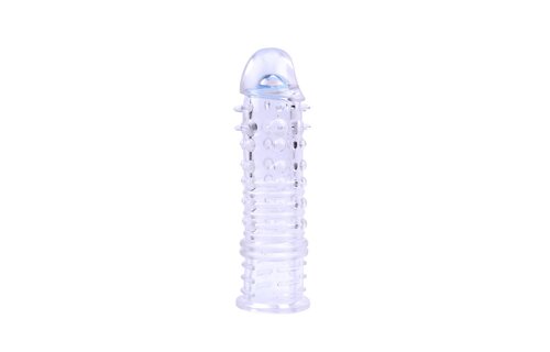 Penis Sleeve Swirls Transparent – Stimulierend & Sicher