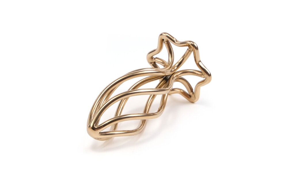 Hollow Spiral Butt Plug Large 9.5 cm – Luxury Stainless Steel