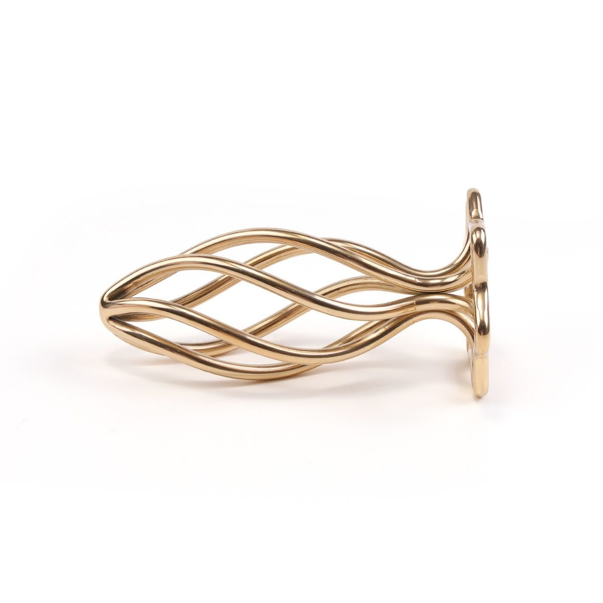 Hollow Spiral Butt Plug Large 9.5 cm – Luxury Stainless Steel