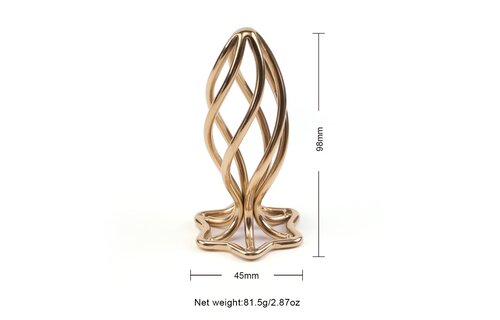 Buttplug Hohle Spirale - Groß