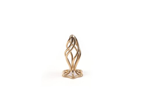 SEVANDA Gouden Holle Spiraal Anale Plug – Luxe & Comfort