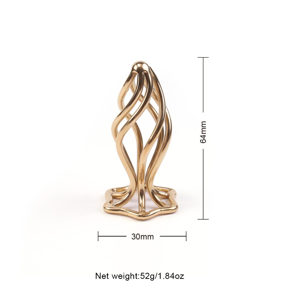 Buttplug Hohle Spirale - Small