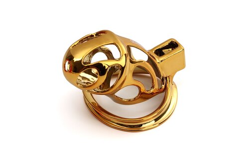 SEVANDA Gouden Urethrale Kuisheidskooi – Luxe BDSM Accessoire