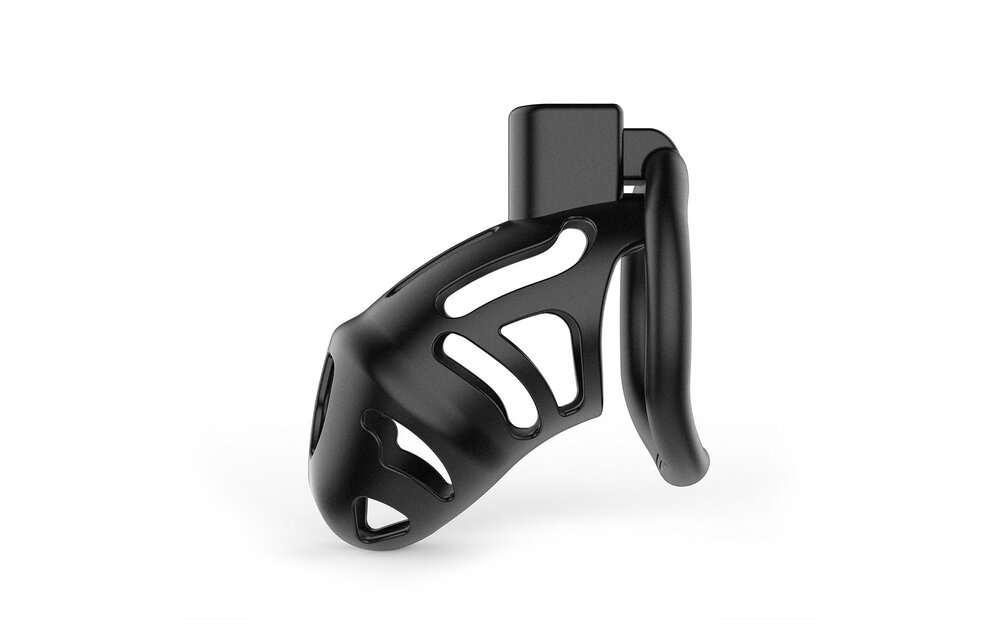 SEVANDA Black Plastic Penis Chastity Cage – Comfort & Control