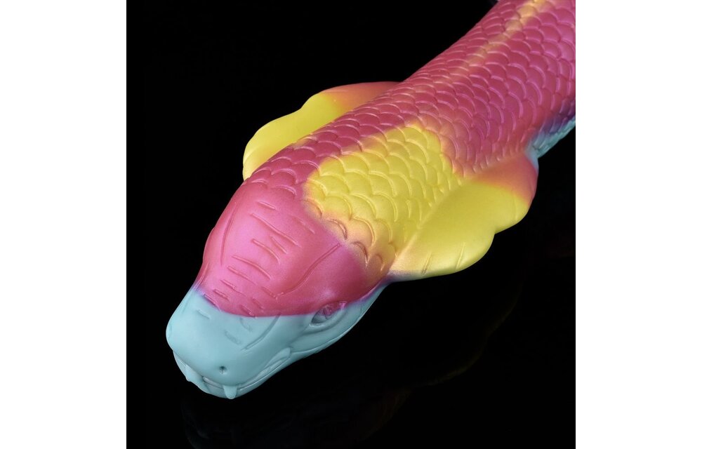 Dildo Monstar 4 Farbeffekt Cobra 39 cm – Kiotos BEAST