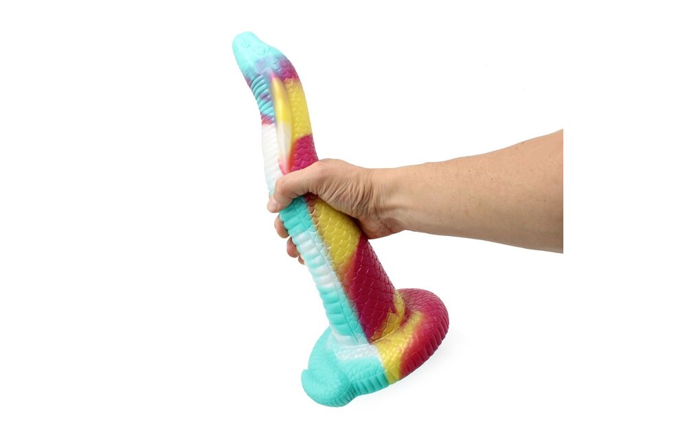 Monstar 4 Colour Effect Cobra Dildo 39 cm - Kiotos BEAST