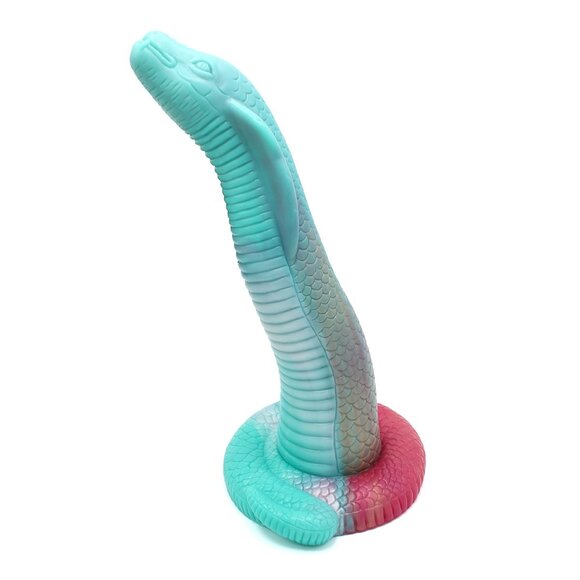 Monstar 3 Colour Effect Cobra 39 cm Dildo - Realistic & Soft