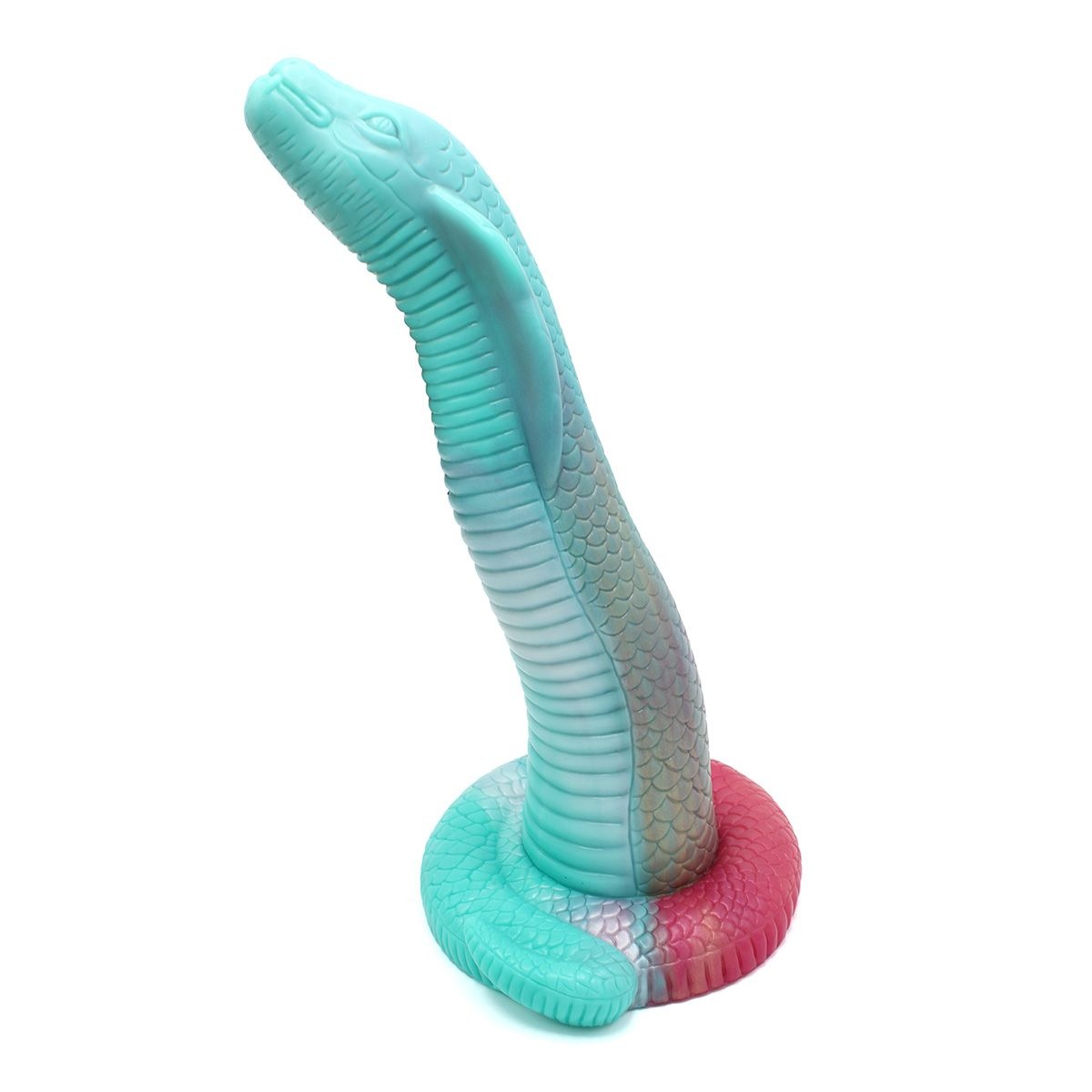 Dildo Monstar 3 Kleureneffect Cobra 39 cm - Realistisch & Soft