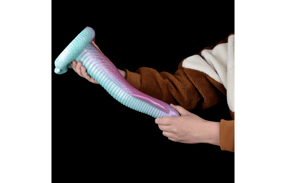 Dildo Monstar 3 Farbeffekt Cobra 39 cm – Realistisch & Soft