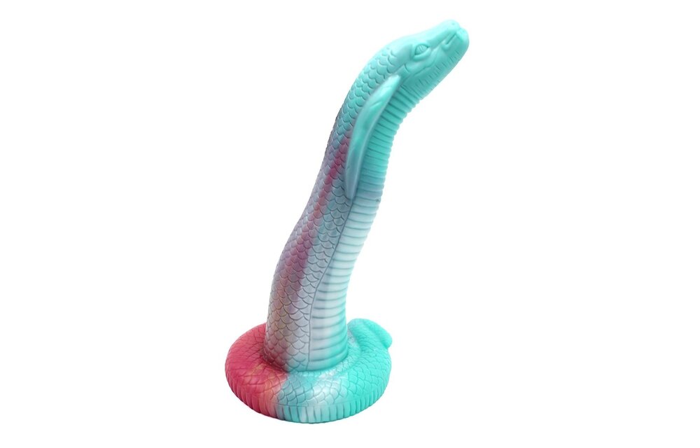 Monstar 3 Colour Effect Cobra 39 cm Dildo - Realistic & Soft