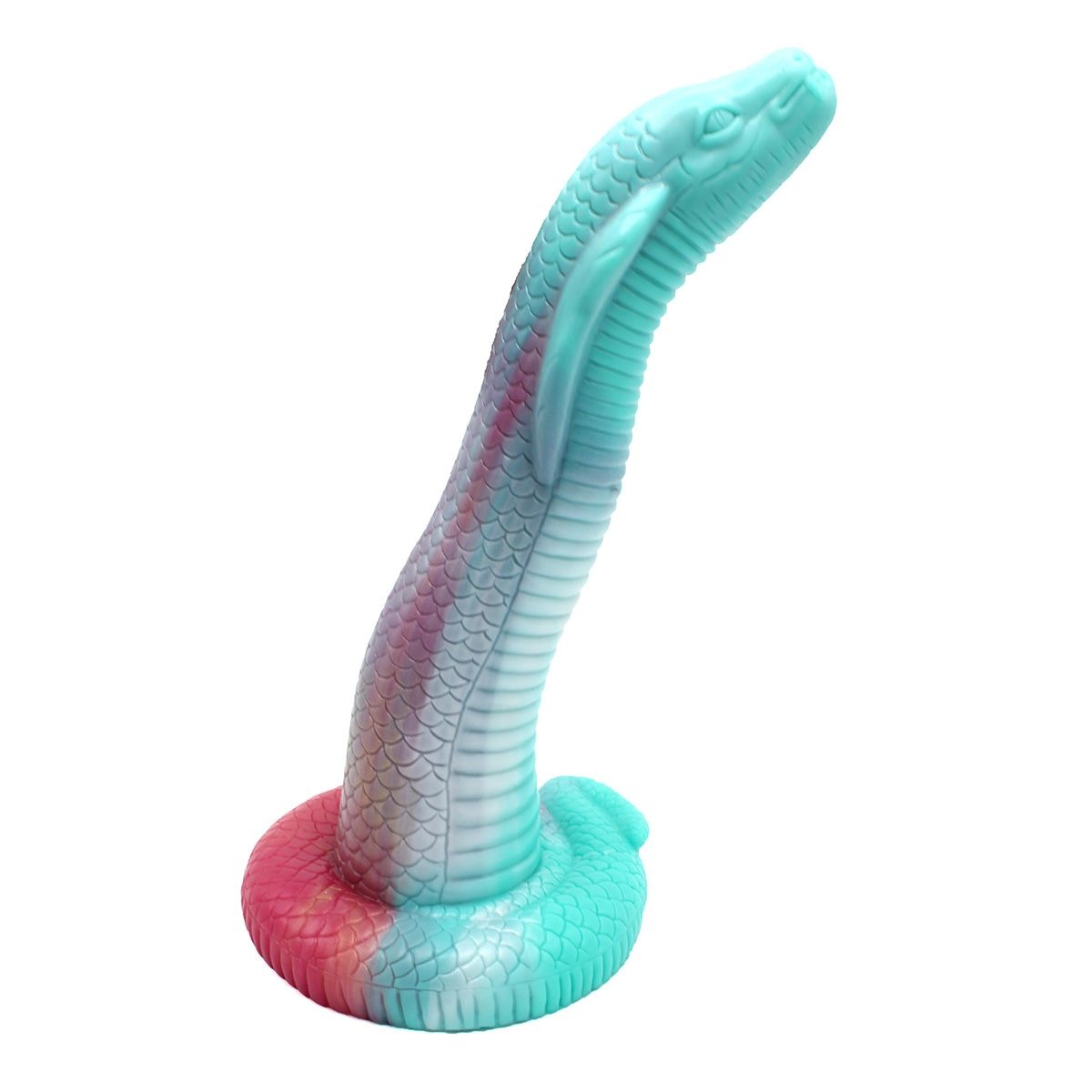 Dildo Monstar 3 Kleureneffect Cobra 39 cm - Realistisch & Soft