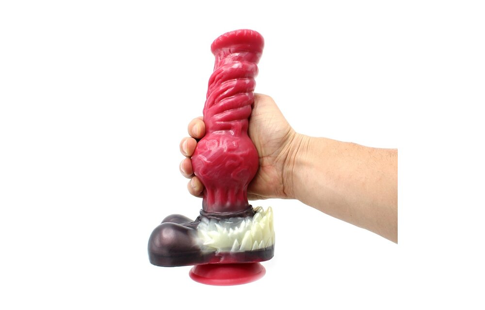 Dildo Monstar 3 Farbeffekt Medium 26,1 cm – Kiotos BEAST