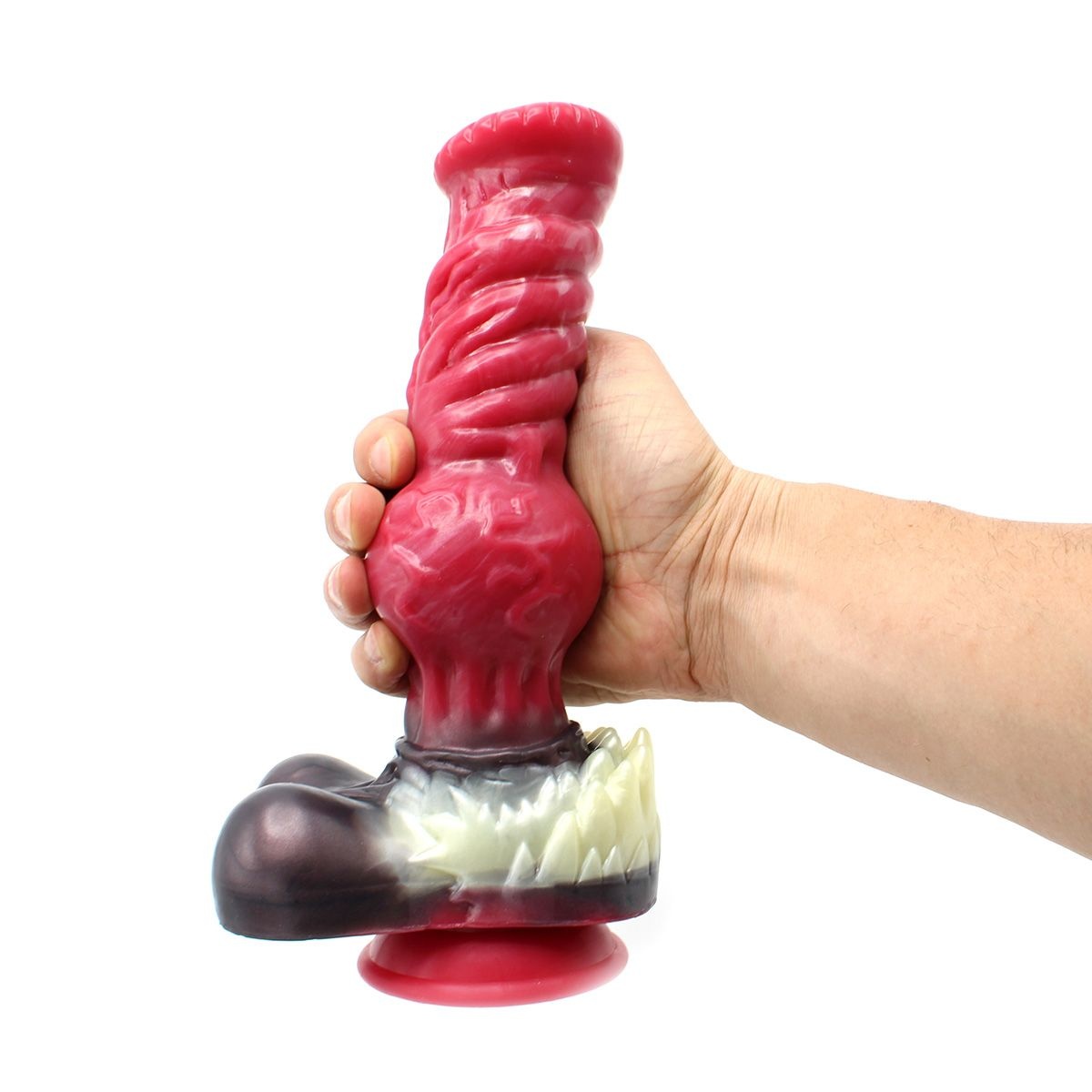 Dildo Monstar 3 Kleureneffect Medium 26,1 cm - Kiotos BEAST