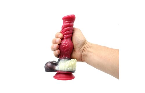 Dildo Monstar 3 Farbeffekt Mini Monster 21,2 cm – Silikon