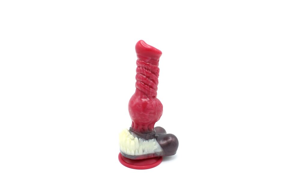 Dildo Monstar 3 Kleureneffect Mini Monster 21,2 cm - Silicone