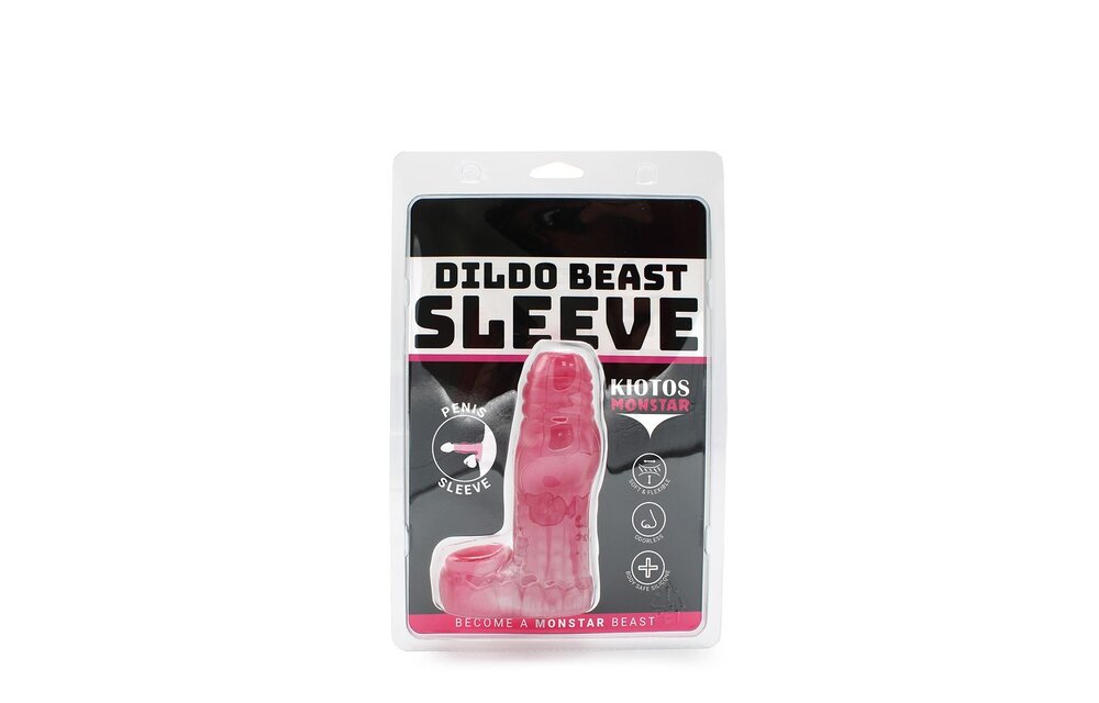Penis Sleeve Monstar Teeth 13.5 cm – Realistic & Comfortable