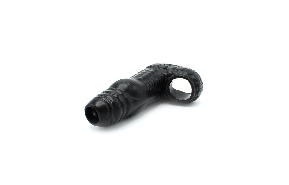 Monstar Penis Sleeve Zwart 13.5 cm – Ultra Realistisch Genot