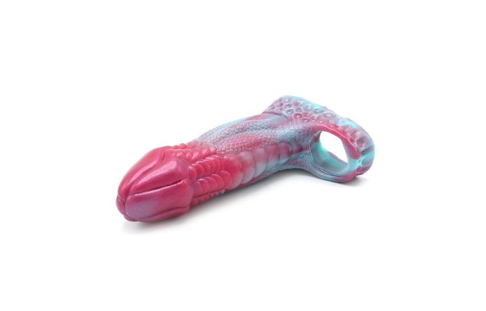 Monstar Alien Penis Sleeve 16,5 cm | Weiche Silikonhülle