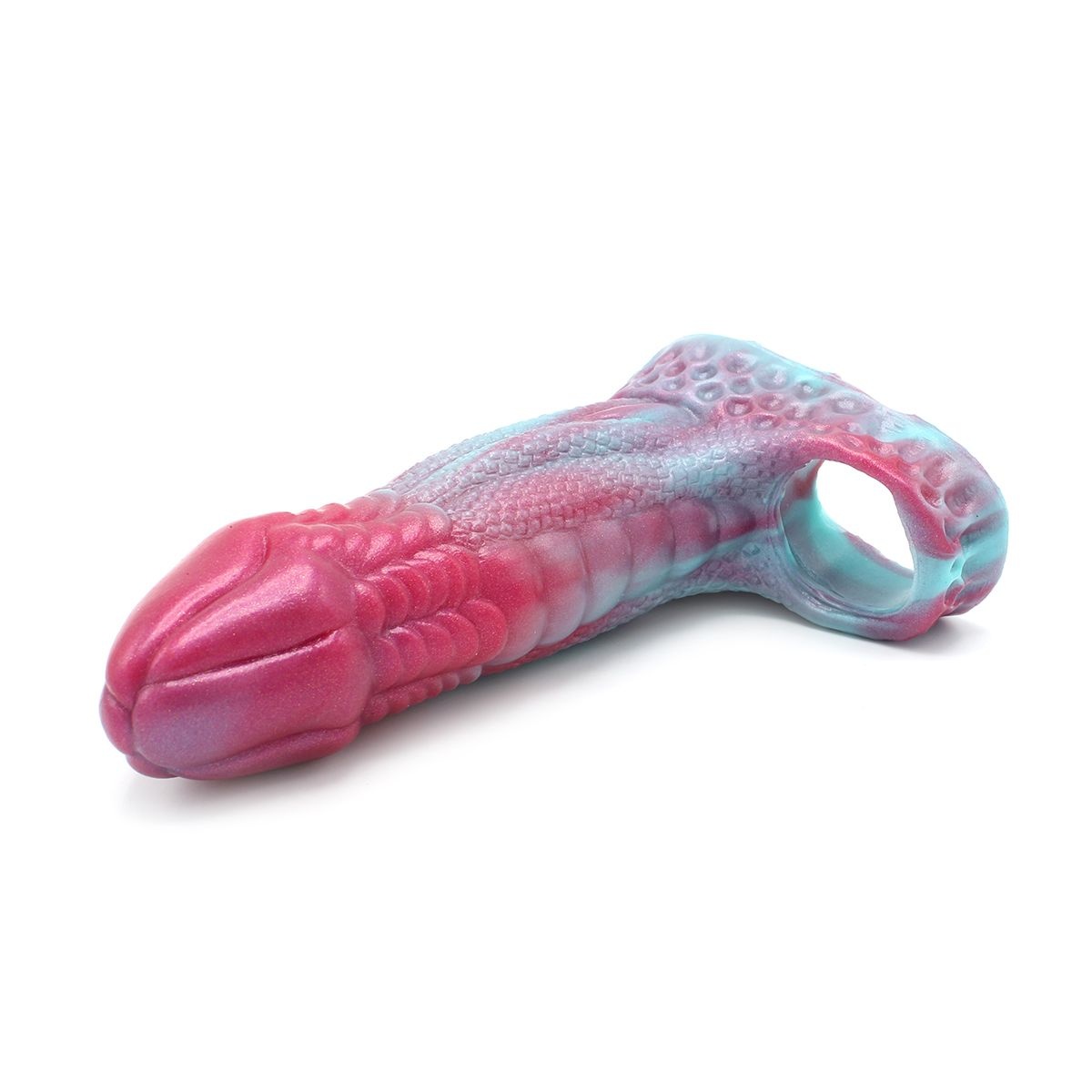 Monstar Alien Penis Sleeve 16.5 cm | Zachte Siliconen Sleeve
