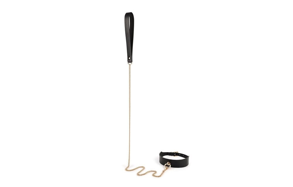 BDSM Fancy 9 Item Kit Black – Luxury Vegan PU Leather Kit