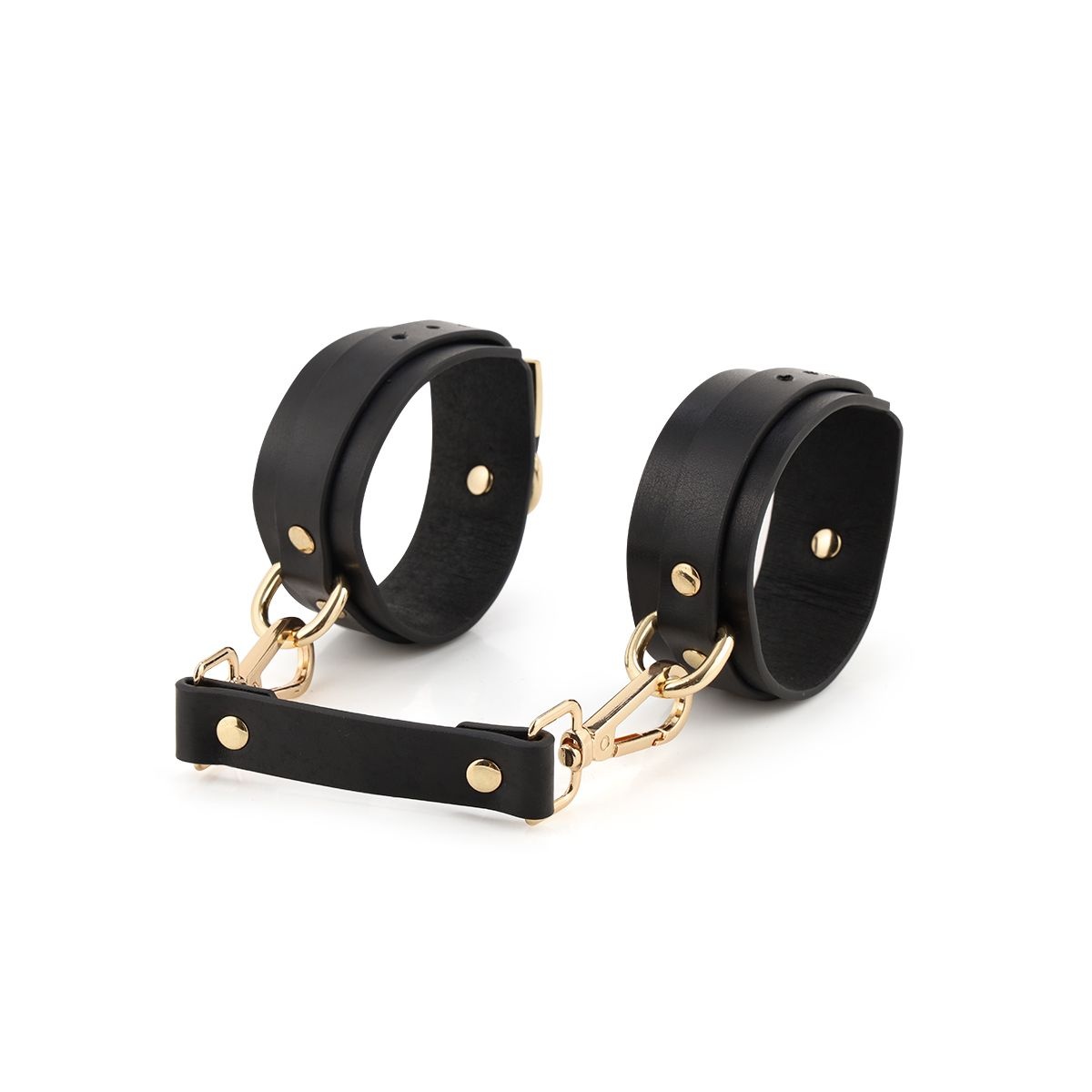 BDSM Fancy 9 Item Kit Black – Luxury Vegan PU Leather Kit