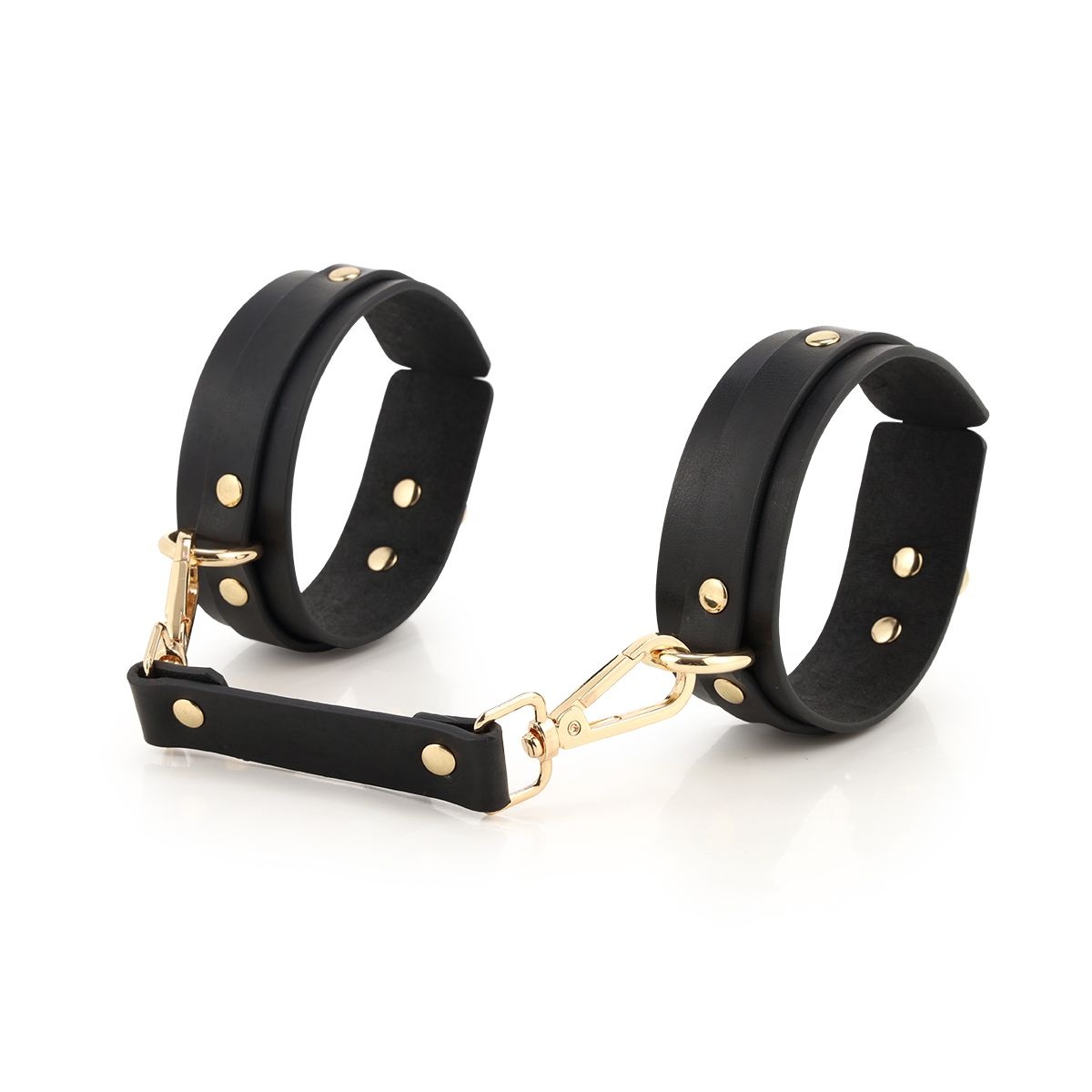 BDSM Fancy 9 Item Kit Black – Luxury Vegan PU Leather Kit