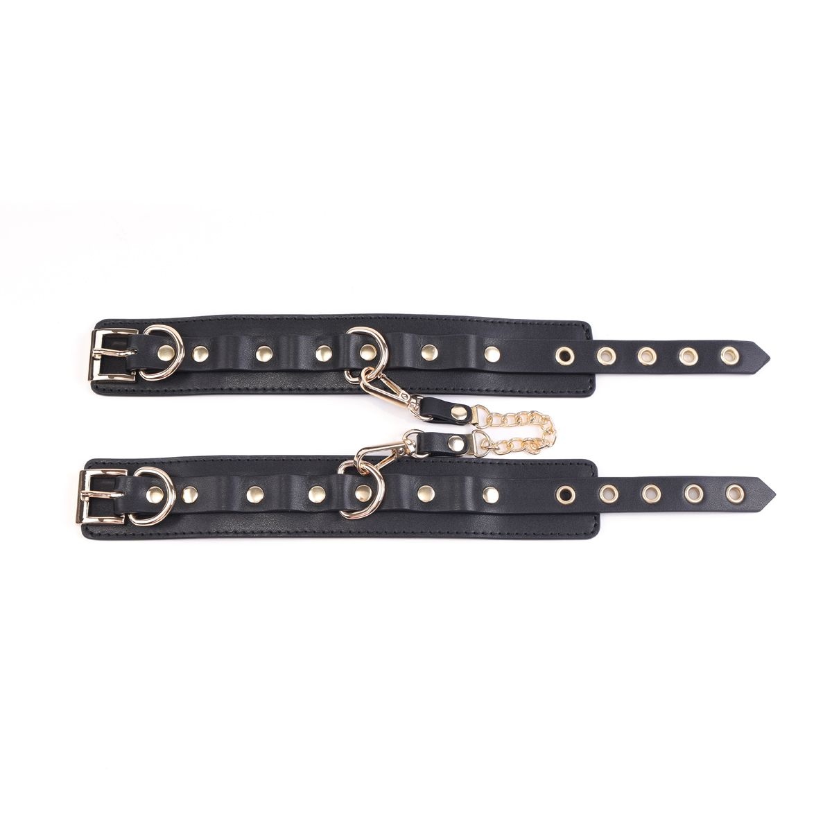 BDSM Deluxe Kit Black – 5-Piece Vegan PU Leather Set