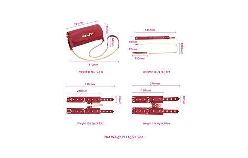 BDSM Kit Deluxe - Rood