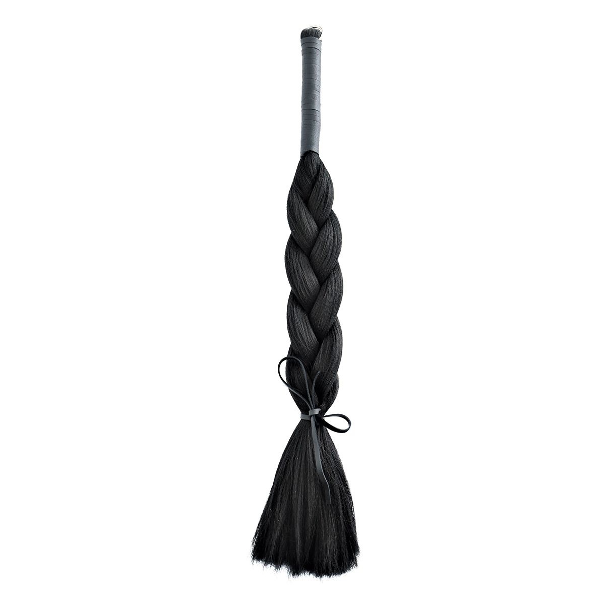 Hair Whip Black Synthetic