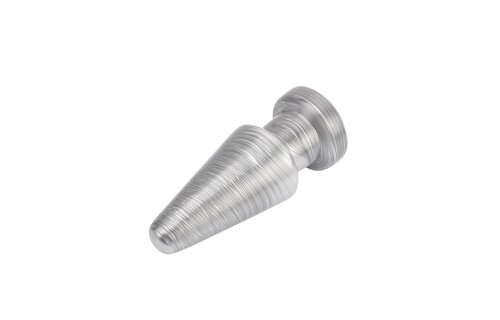 Buttplug Silber Bump Canaan 16,9 cm – Gold Collection PVC