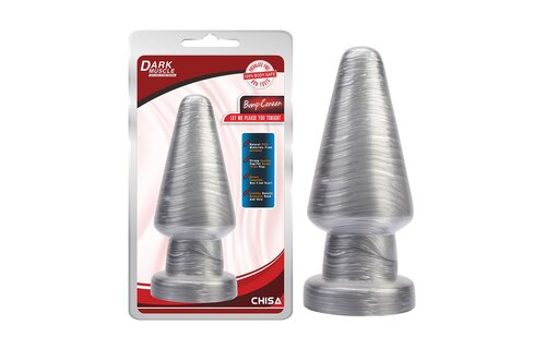 Buttplug Zilver Bump Canaan 16.9 cm – Gold Collectie PVC