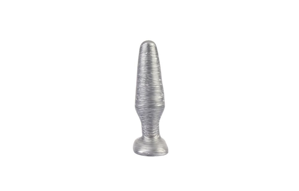 Buttplug Silber Stag Kaufman 13,7 cm – Realistisch & sicher