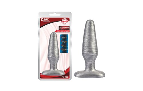 Buttplug Silber Stag Kaufman 13,7 cm – Realistisch & sicher