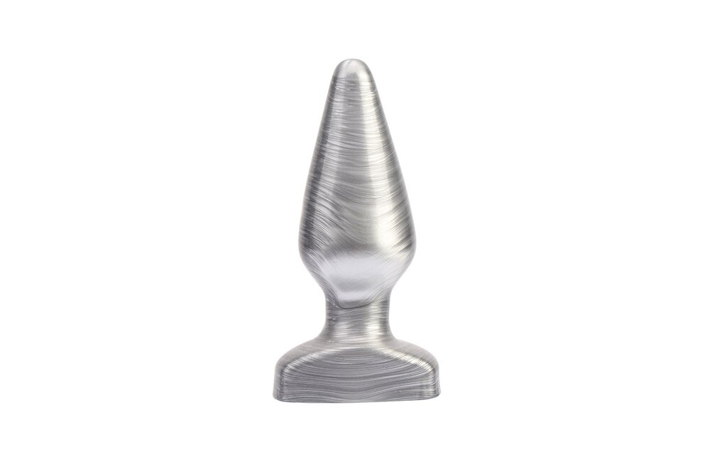 Butt Plug Silver Arthur K 15.5 cm | Silver Collection PVC
